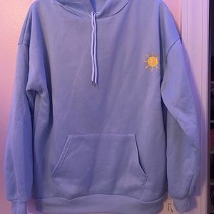 Light blue sunshine hoodie